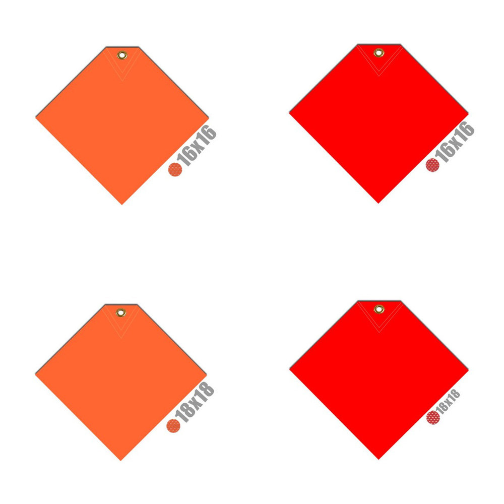 Safety Flag with Corner Grommet
